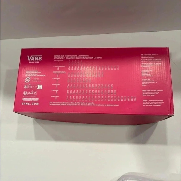 Vans x Barbie™ Style 93 DX Mary Jane Skate Shoe - White Womens 8 - Picture 2 of 10